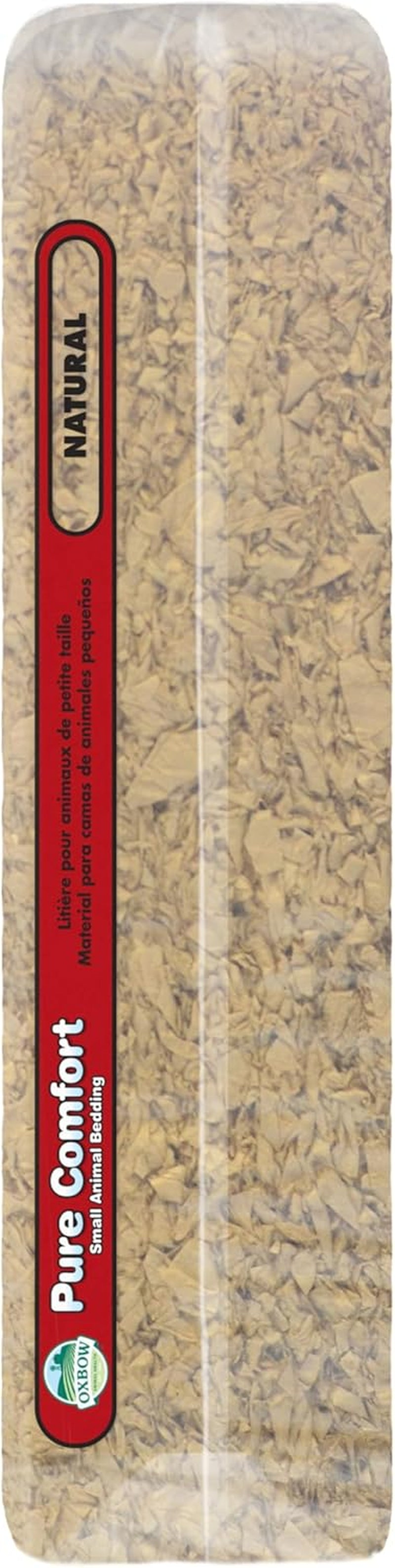 Animal Health Pure Comfort Bedding, Rabbit, Hamster, & Guinea Pig Bedding, Bunny Supplies for Litter Box, Pet Safe, 99.9% Dust Free, Natural, 28 Liter Bag