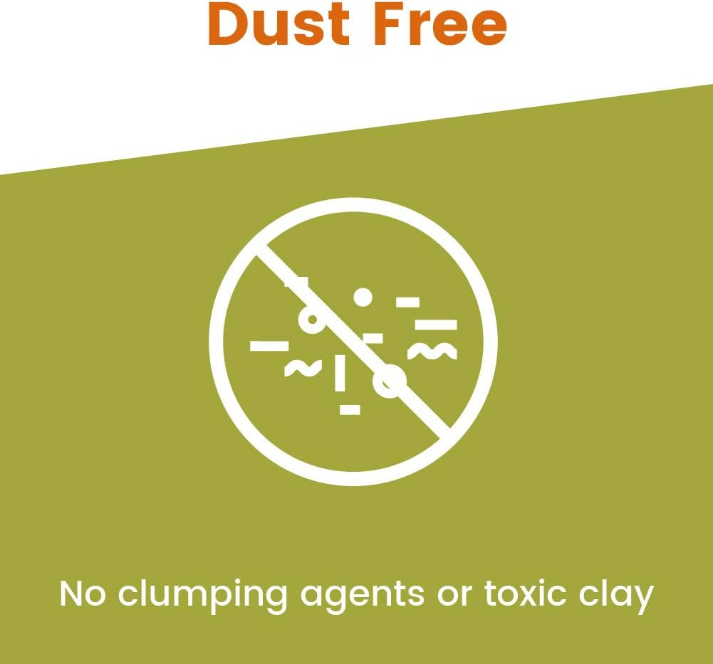 Litter, Non-Clumping Formula: Coconut Cat Litter, Biodegradable, All-Natural, Lightweight & Dust-Free