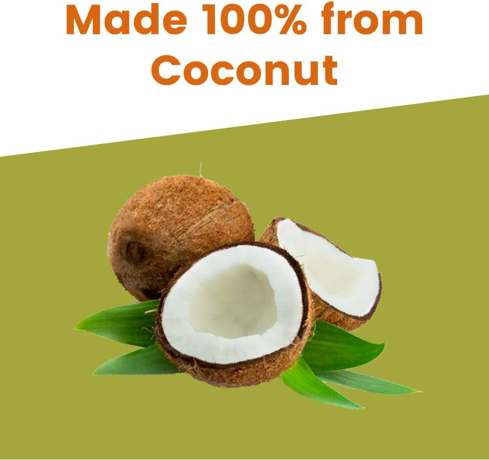 Litter, Non-Clumping Formula: Coconut Cat Litter, Biodegradable, All-Natural, Lightweight & Dust-Free