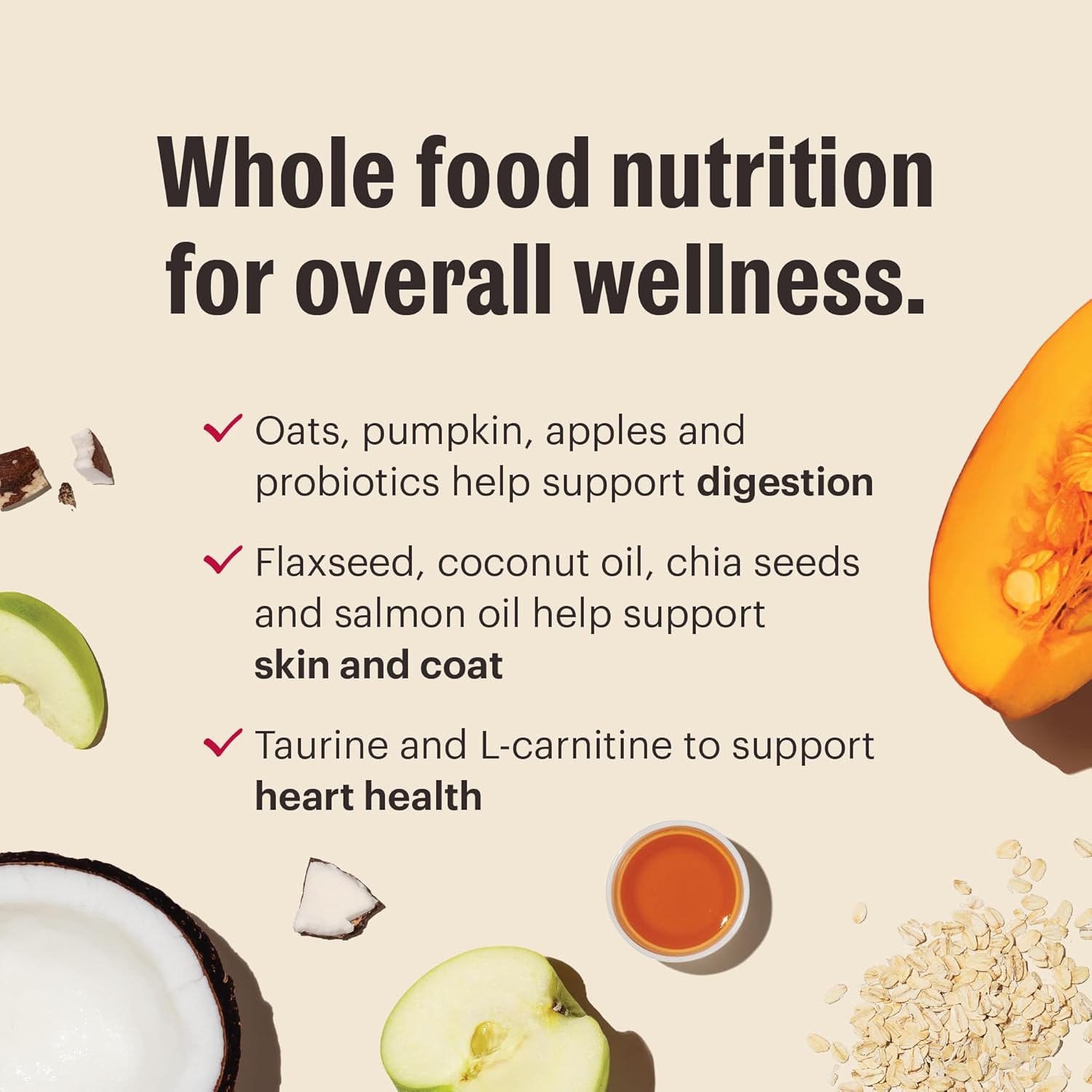 The Honest Kitchen Whole Food Clusters Grain Free Chicken Dry Dog Food, 5 Lb Bag